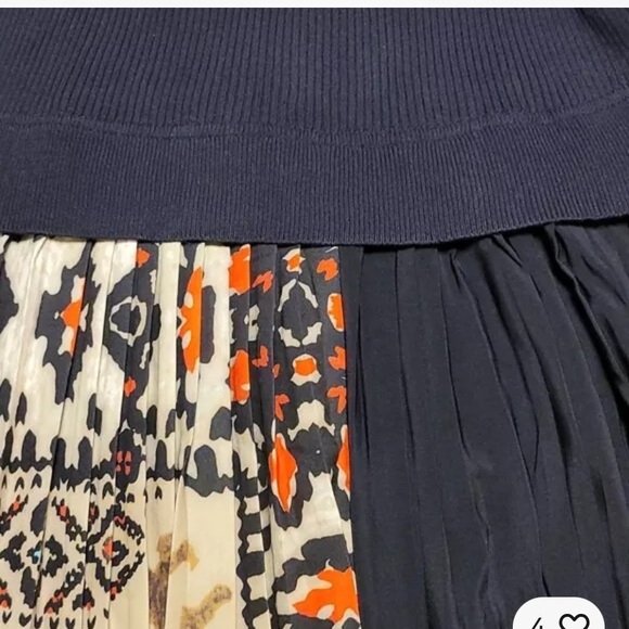 NWT DALIA MACPHEE Pleated Skirt Sweater Dress Size XL - Picture 5 of 5